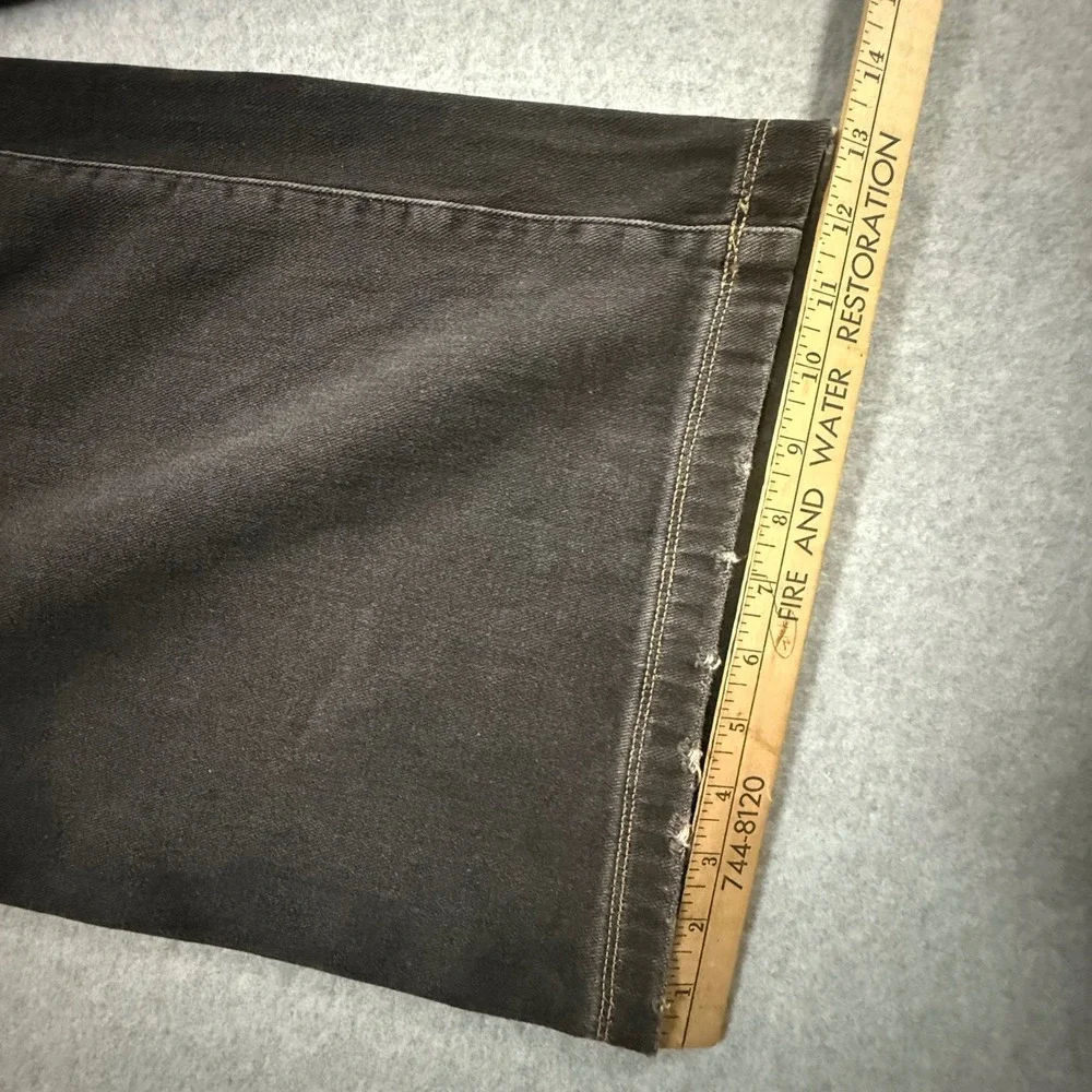 PacSun Ryder Ultra Baggy Jeans Mens 34x32 Faded Black Wide Leg Skater Grunge NWT